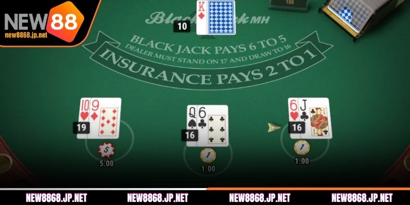 Blackjack là game casino thịnh hành từ sớm